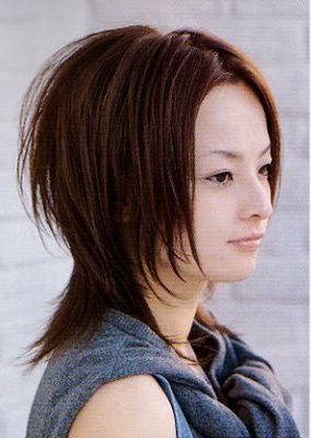 layered haircut in japanese